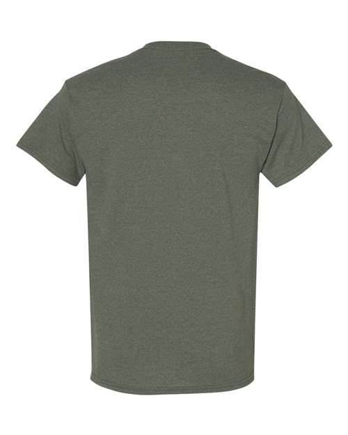 Unisex Heavy Cotton™ T-Shirt - Heather Military Green Back