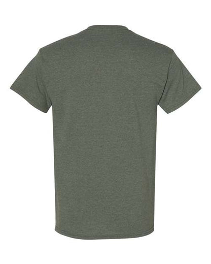 Unisex Heavy Cotton™ T-Shirt - Heather Military Green Back