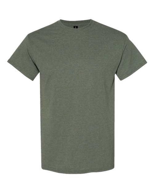 Unisex Heavy Cotton™ T-Shirt - Heather Military Green Front