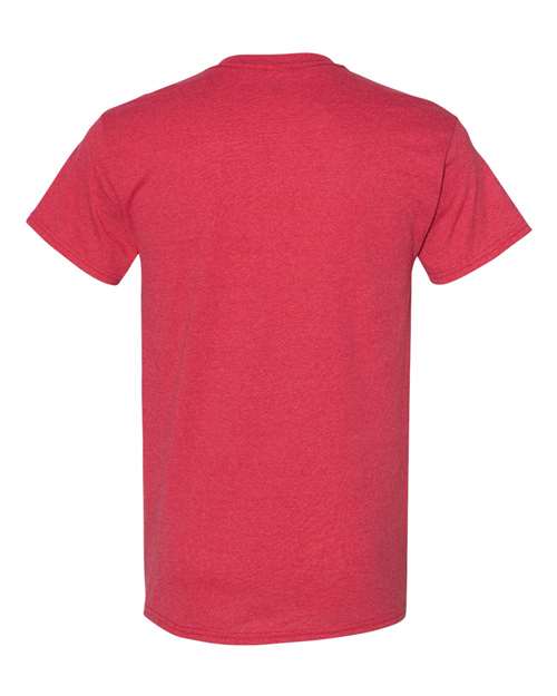 Unisex Heavy Cotton™ T-Shirt - Heather Red Back