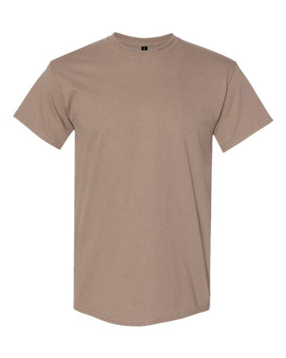 Unisex Heavy Cotton™ T-Shirt - Brown Savana Front