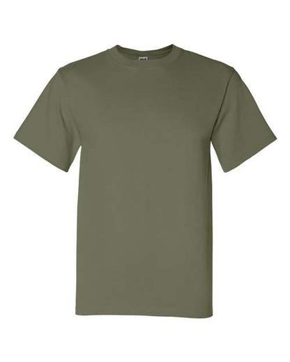 Gildan Unisex Heavy Blend™ Quarter-Zip Sweatshirt - Military Green Front