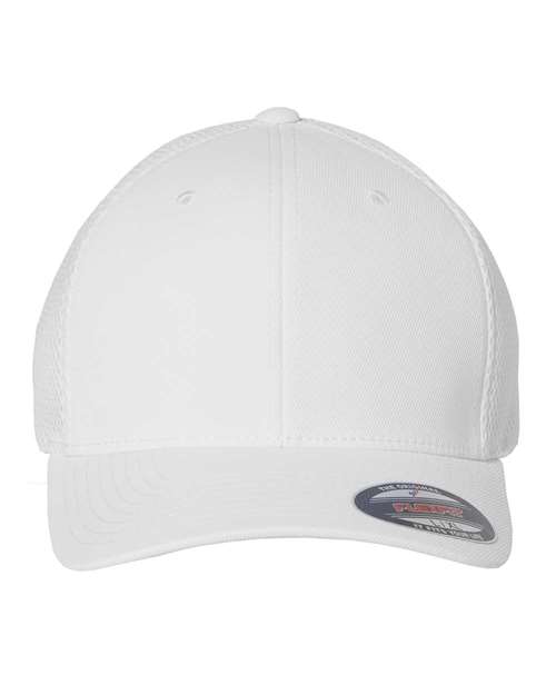 Flexfit Ultrafiber Mesh Cap - White Front