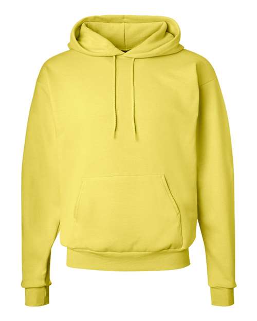 Hanes Unisex EcoSmart® Hooded Sweatshirt - Yellow Front