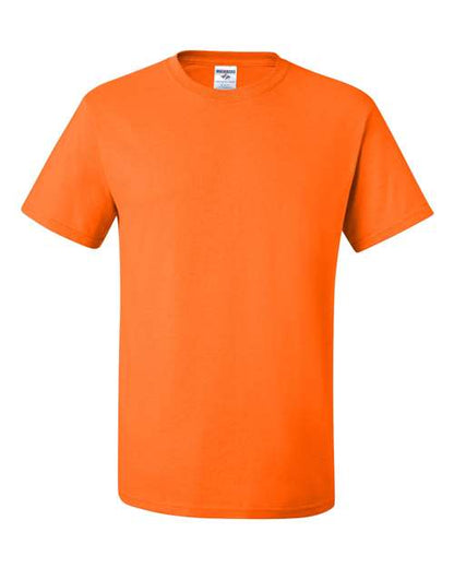 JERZEES Unisex Dri-Power® 50/50 T-Shirt - Safety Orange Front
