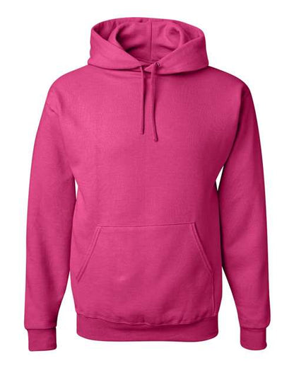 JERZEES Unisex NuBlend® Hooded Sweatshirt - Cyber Pink Front