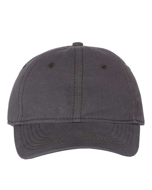 Valucap Unstructured Cap - Charcoal Front
