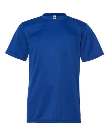 Youth Performance T-Shirt - Royal Front