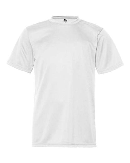 C2 Sport Youth Performance T-Shirt - White Front