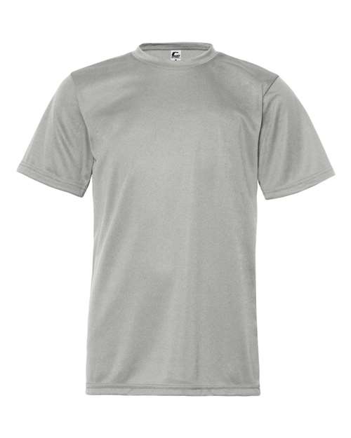 C2 Sport Youth Performance T-Shirt - Silver Front