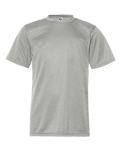 Youth Performance T-Shirt - Silver Front