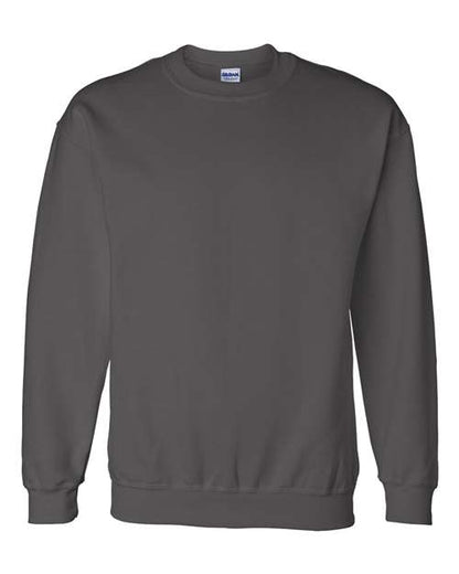 Unisex DryBlend® Crewneck Sweatshirt - Charcoal Front