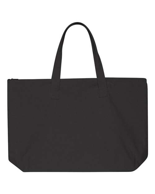 Liberty Bags Tote with Top Zippered Closure - Back