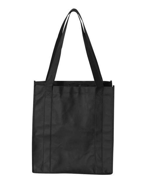 Liberty Bags Non-Woven Reusable Shopping Bag - Black Front