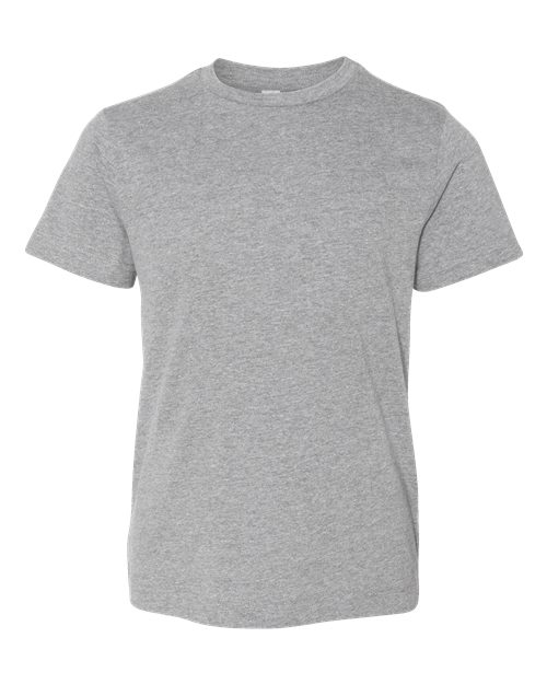 LAT Youth Fine Jersey Tee - Heather Front