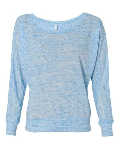BELLA + CANVAS Women’s Flowy Off Shoulder Long Sleeve Tee
