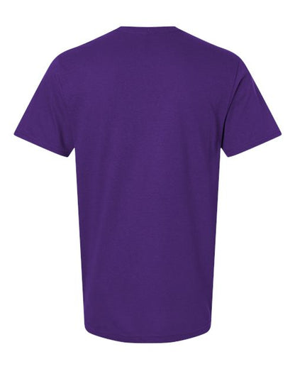 Unisex Softstyle® T-Shirt - Purple Back