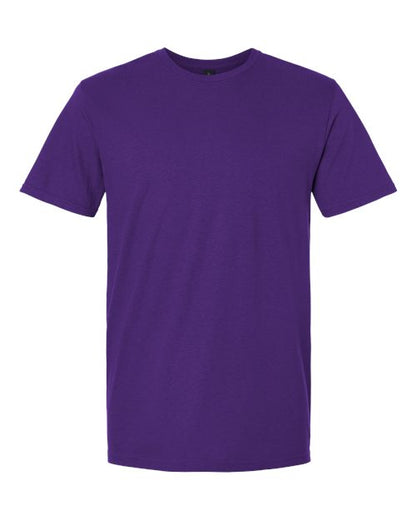 Unisex Softstyle® T-Shirt - Purple Front