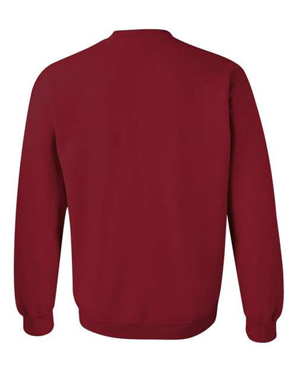 Unisex Heavy Blend™ Crewneck Sweatshirt - Cardinal Red Back