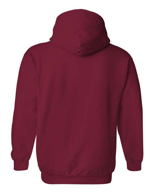 Unisex Heavy Blend™ Hooded Sweatshirt - Cardinal Red Back