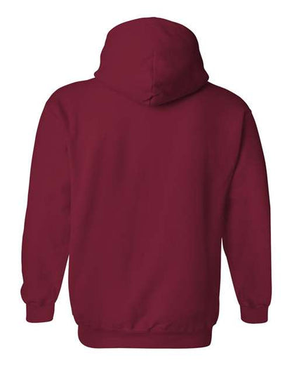 Unisex Heavy Blend™ Hooded Sweatshirt - Cardinal Red Back