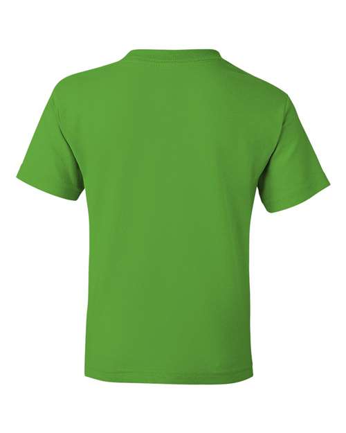 Youth DryBlend® T-Shirt - Electric Green Back
