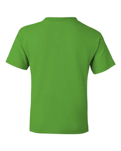 Youth DryBlend® T-Shirt - Electric Green Back