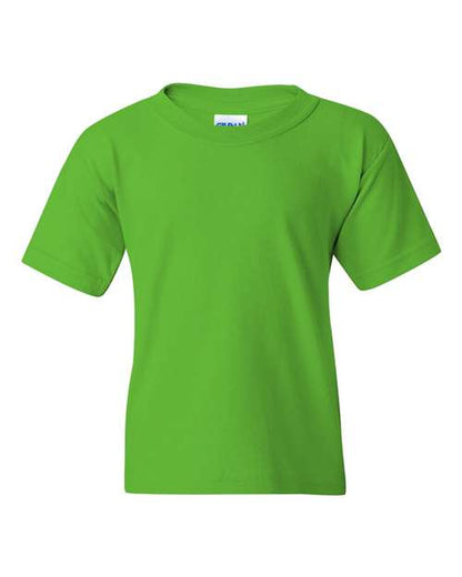 Youth Heavy Cotton™ T-Shirt - Electric Green Front