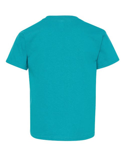 Youth Heavy Cotton™ T-Shirt - Tropical Blue Back