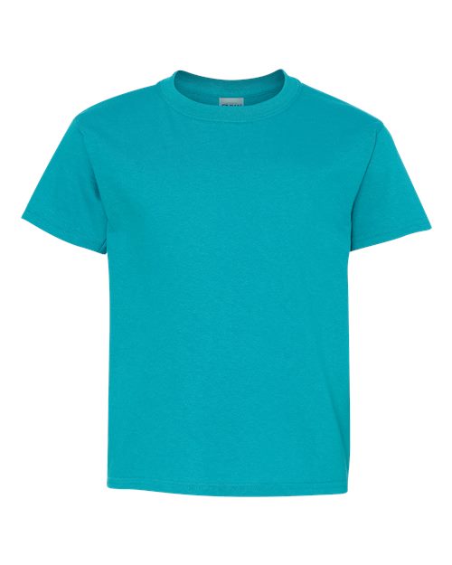 Youth Heavy Cotton™ T-Shirt - Tropical Blue Front