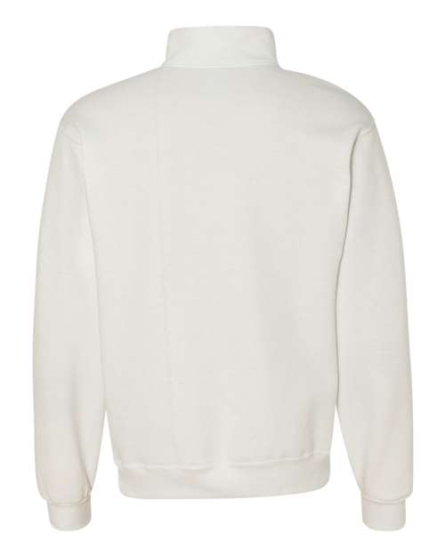 JERZEES Unisex Nublend® Cadet Collar Quarter-Zip Sweatshirt - Back