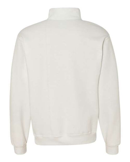 JERZEES Unisex Nublend® Cadet Collar Quarter-Zip Sweatshirt - Back