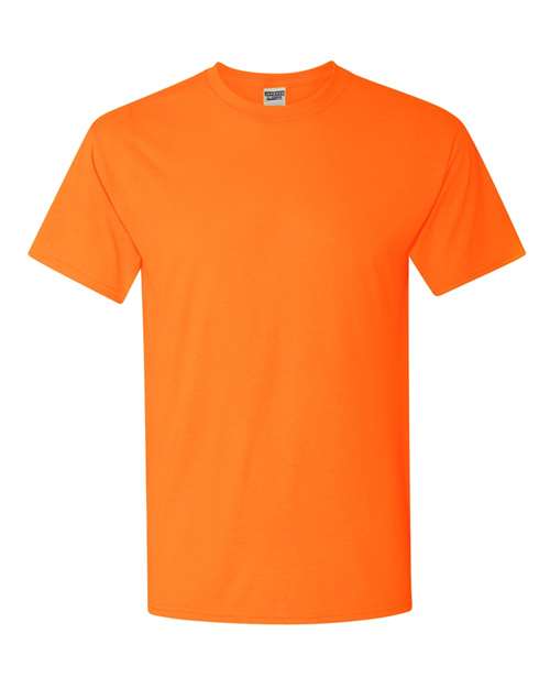 JERZEES Unisex Dri-Power® Performance T-Shirt - Safety Orange Front