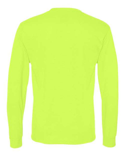 JERZEES Unisex Dri-Power® Performance Long Sleeve T-Shirt - Back