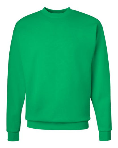 Hanes Unisex EcoSmart® Crewneck Sweatshirt - Kelly Green Front