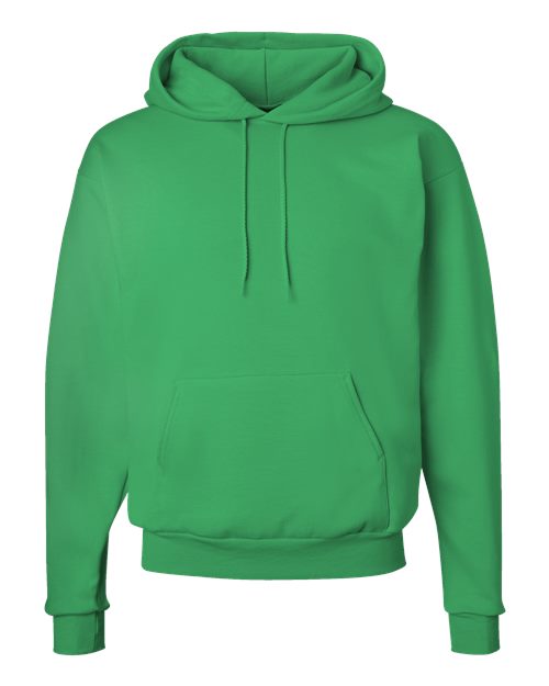 Hanes Unisex EcoSmart® Hooded Sweatshirt - Kelly Green Front