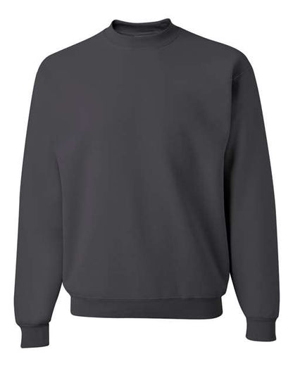 JERZEES Unisex NuBlend® Crewneck Sweatshirt - Charcoal Grey Front