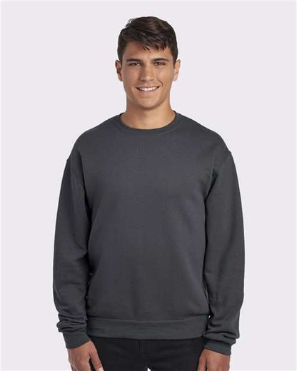 JERZEES Unisex NuBlend® Crewneck Sweatshirt - Model Front