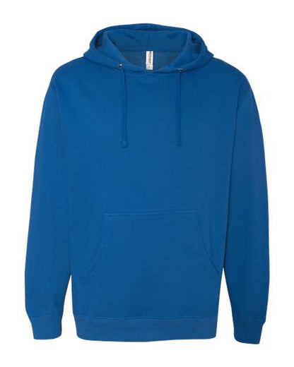 Independent Trading Co. Unisex Midweight Hooded Sweatshirt - Royal Front