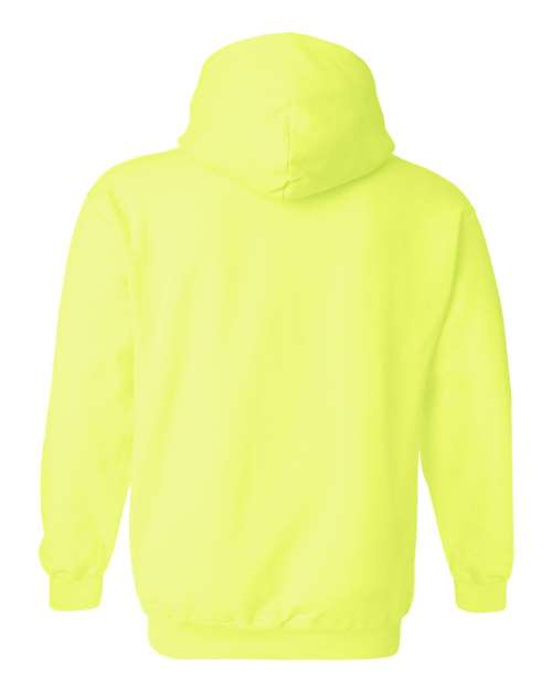 Unisex Heavy Blend™ Hooded Sweatshirt - Safety Green Back