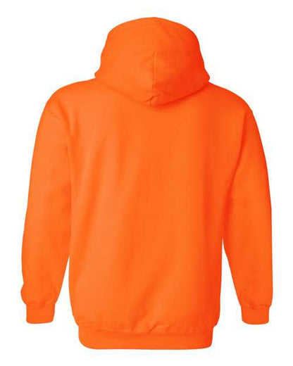 Unisex Heavy Blend™ Hooded Sweatshirt - Safety Orange Back