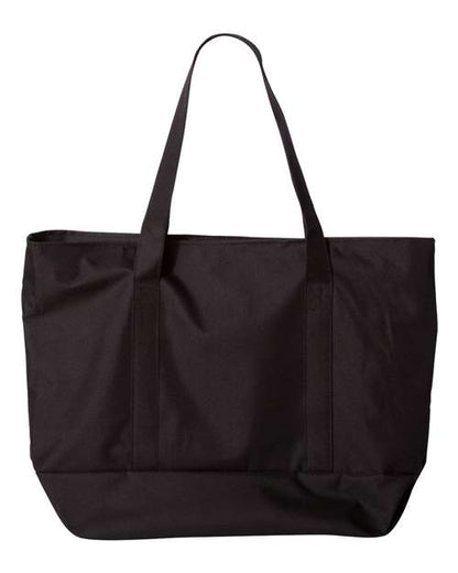 Liberty Bags Bay View Giant Zippered Tote - Back