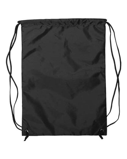Liberty Bags Zippered Drawstring Backpack - Back