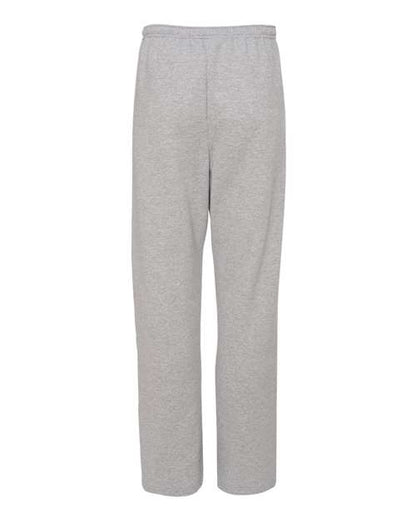 JERZEES Unisex NuBlend® Open-Bottom Sweatpants with Pockets - Back