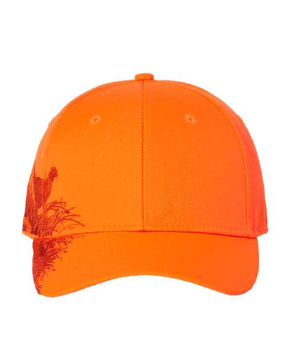 DRI DUCK Pheasant Cap - Blaze Orange Front