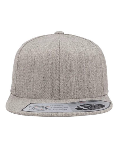 Flexfit 110® Snapback Cap - Heather Grey Front