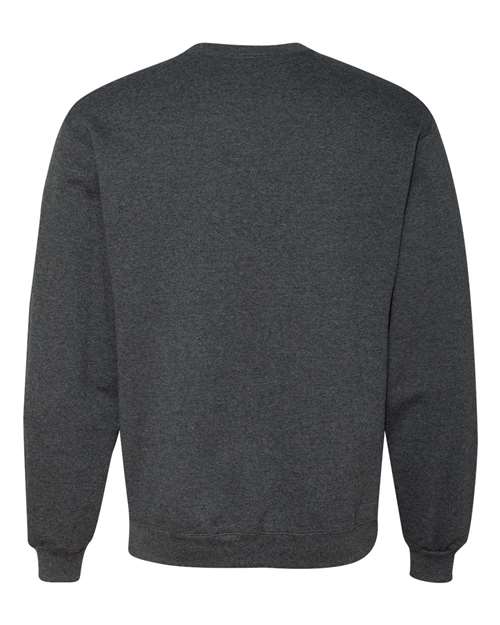JERZEES Unisex Super Sweats NuBlend® Crewneck Sweatshirt - Back