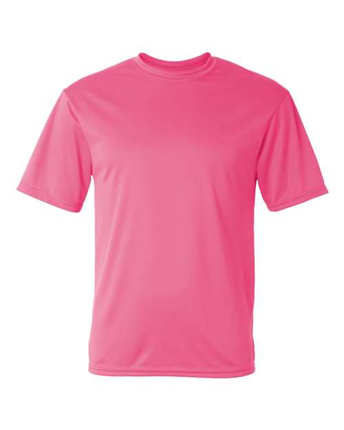 C2 Sport Unisex Performance T-Shirt - Pink Front