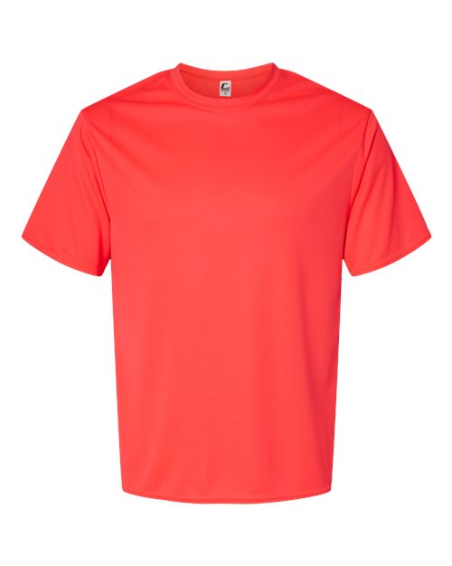 C2 Sport Unisex Performance T-Shirt - Hot Coral Front