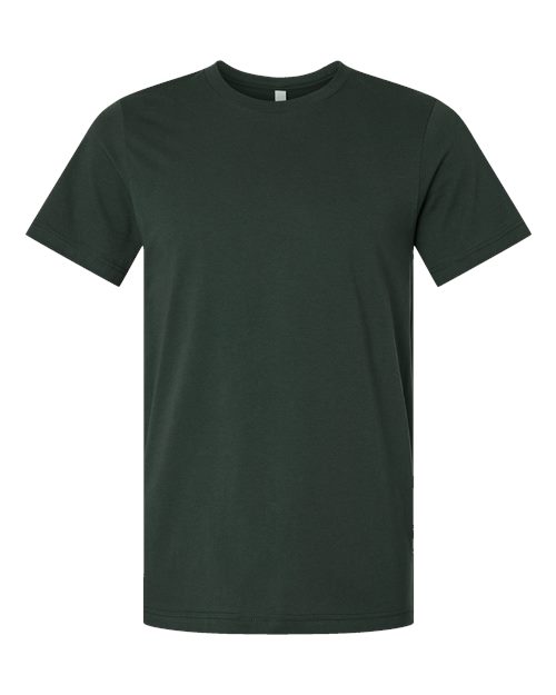 BELLA + CANVAS Jersey Tee - Hunter Green Front
